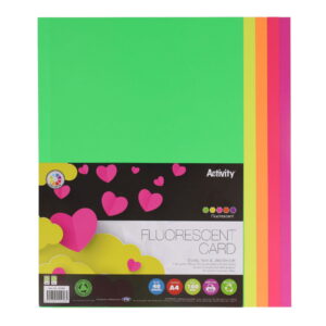 Activity A4 Fluorescent Multi 160gsm Pack 40