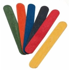 Coloured Craft Sticks 500 pcs