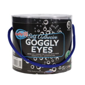 Googly eyes S:A 12mm 12mm Black Eyes Self Adhesive 800pcs