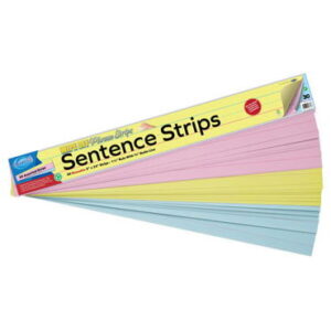 Reusable Sentence Strips – Coloured Pack 30
