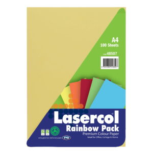 A4 Bright 5 Colour 80gsm Paper 100 shts