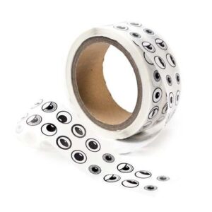 Roll of Black Eyes – Adhesive 2000pcs