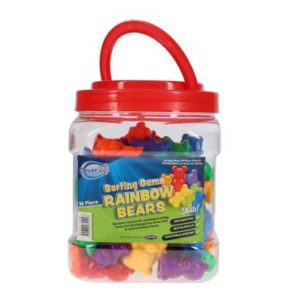 Sorting Game- Tub 96 Rainbow Bears