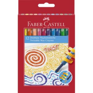 Faber-Castell Twisting Crayons Pack 12