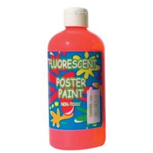 Fluorescent Poster Paint Red