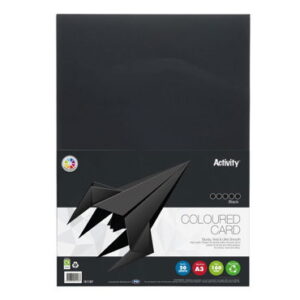 Premier Activity A3 Black Card Pack 20 sheets